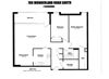 2 bedroom, 1 bathroom, with balcony